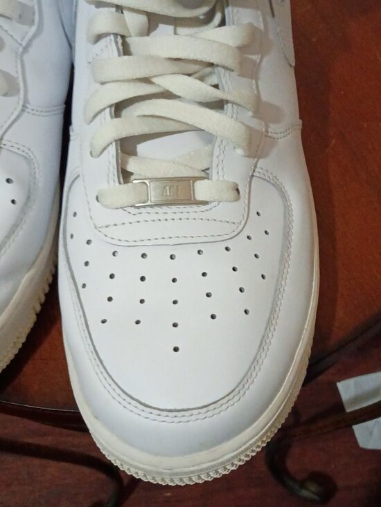 Nike Air Force 1 \'07 Mid Shoes Mens Size 11.5 White Mid Top Sneakers CW2289-111 main image 13